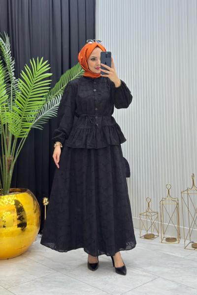 Lady Takım Siyah Siyah