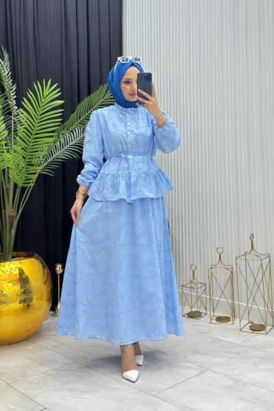 Lady Takım Mavi Mavi