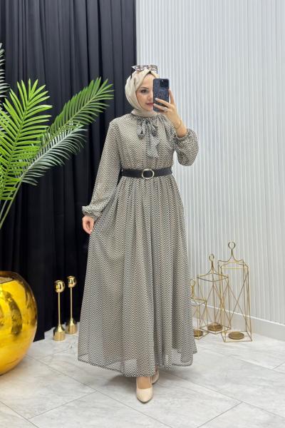 Leyla Elbise Vizon Vizon