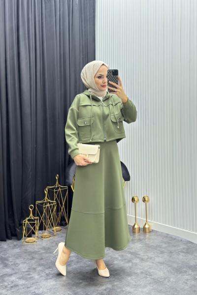 Maşa Takım Haki Yeşili Haki