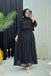 Maylen Elbise Siyah Siyah