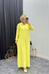 Nare Elbise Sarı Sarı