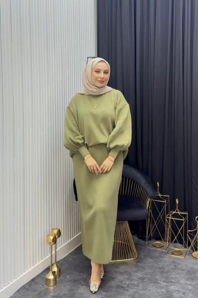 Nora Takım Yeşil Yeşil