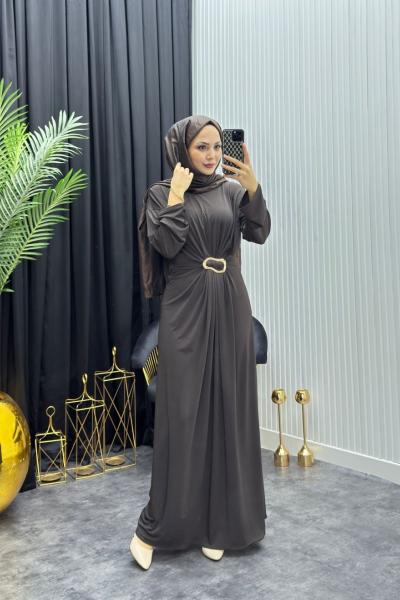 Oliva Elbise Kahverengi  Kahverengi