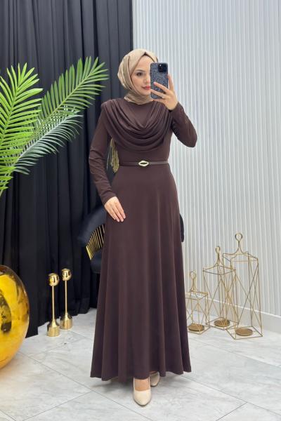 Sandy Elbise Kahverengi Kahverengi