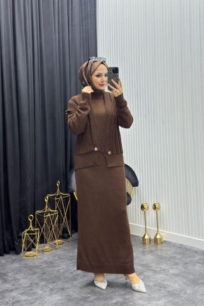 Sude Takım Kahverengi Kahverengi