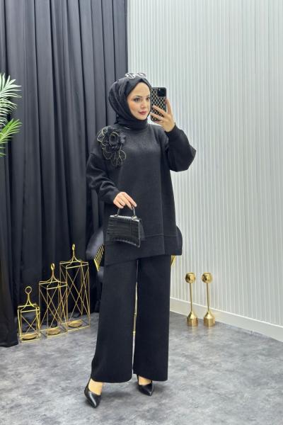 Tuana Takım Siyah Siyah