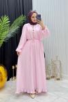 Zeynep Elbise Pembe Pembe