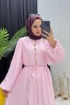 Zeynep Elbise Pembe Pembe